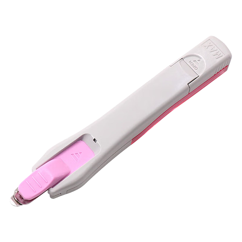 MAX Efficient And Convenient Staple Remover, Office Stapler Nail Extractor RZ-10S Pink