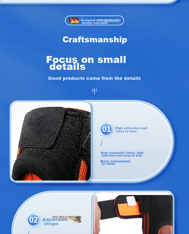 Bamaier [German Professional Children's Sports Knee Pads] Basketball Running Hiking Protective Joint Knee Meniscus Protectio 13