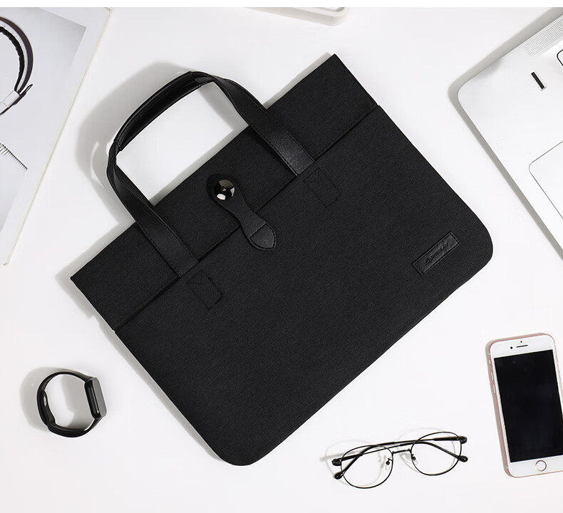 DiyiGongfang Laptop Bag Handheld Notebook Computer Bag for Business Travel Commute Suitable for Lenovo Huawei Apple Macbook Air/Pro 13-Inch ASUS HP Dell Protective Case 10