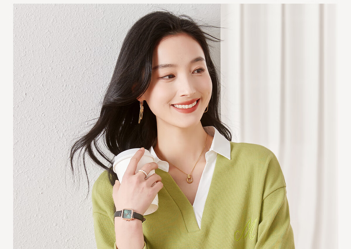 Chushen Women's Autumn And Spring Sweatshirt with Lapel Collar, Contrasting Color Splicing Design, Letter Embroidery, Casual Long-Sleeve Top S13KW1744 2