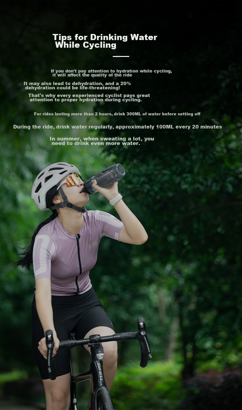 CAVALRY Bicycle Water Bottle Sports Hydration System for Running, Hiking, Rock Climbing, Outdoor Travel, Mountain Biking, Road Cycling, And Folding Bikes Cycling Equipment Black 620ML 2
