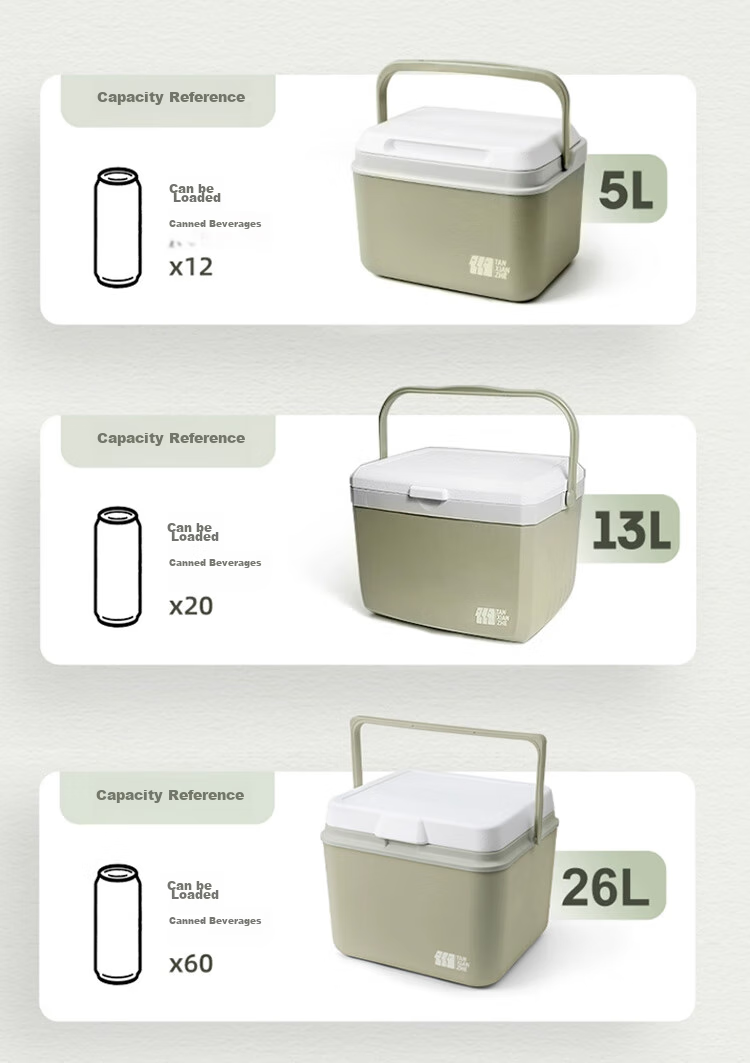 TAN XIAN ZHE Insulated Cooler Box, Outdoor Camping Large Capacity Refrigerator, Commercial Use for Street Vendors, Cold Storage Box, Car Ice Bucket 11