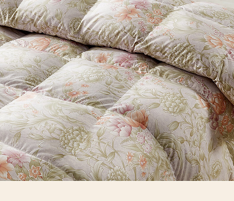 Shuixingjiafang down Comforter, 90% White Duck Down, Winter And Spring Quilt, Double Size Duvet, 220x240cm, Approximately 4.1 Ji 4