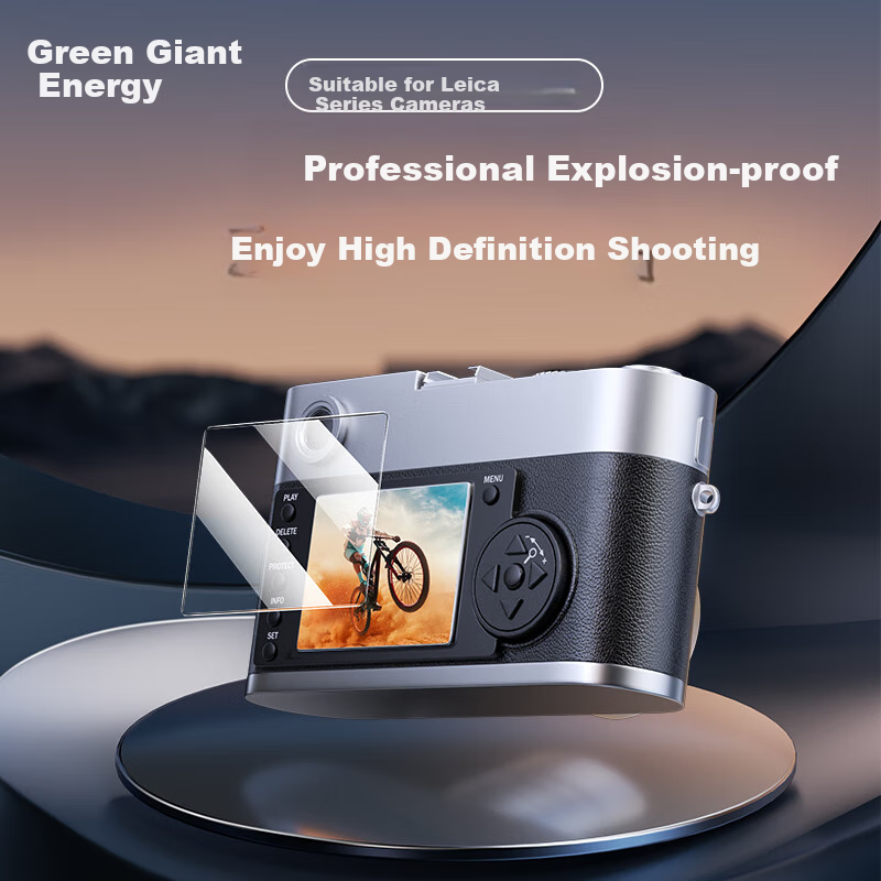 Llano Camera Tempered Glass Protective Film for Leica C-LUX Q3, Q2, M10-R Leica C-LUX/Q3/Q2 Camera Screen Protector Film Single Piece