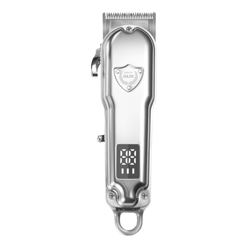AUX Hair Clipper, Electric Shaver, Hair Cutting Machine, Adult Electric Trimmer, Hair Cutting Scissors, Professional Barber Tools for Hair Salons, Engraved Afro Push-Cutters S7, Graduation Gift
