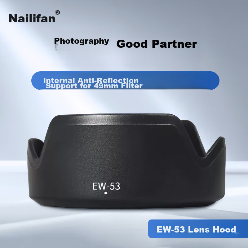 Shilifan Canon Lens Hood Compatible with RF-S 18-45mm Lens Hood, R10/R50 Camera Accessory, EF-M 15-45 Lens Hood for M200, M6 Mark II, M100 1