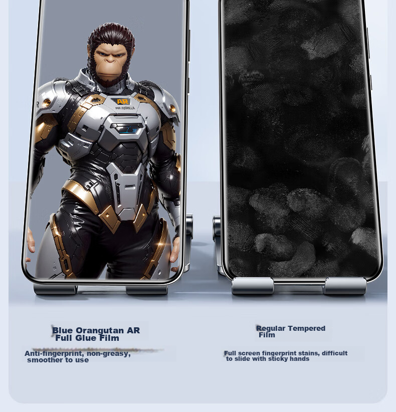 Lanxingxiansheng [95% Light Transmission] Tempered Glass Screen Protector for Huawei Pura70Ultra, Pura70Pro/Pro+ Phone Film, Curved Full Adhesive AR Enhanced Transparency Anti-Reflective Protective Film 10