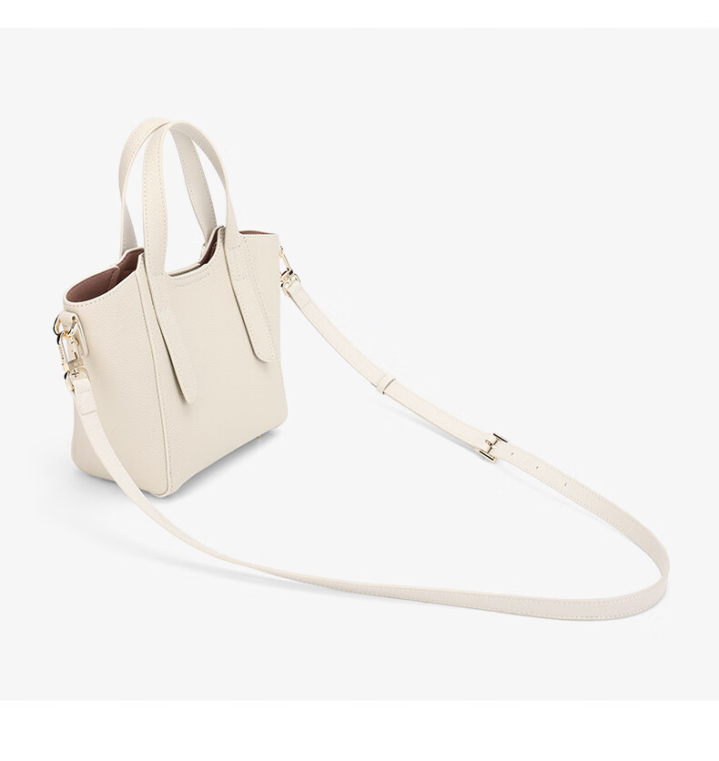 HONGU Women's Leather Handbag, Shoulder Bag, Commuter Basket Bag, Crossbody Bucket Bag, Birthday Gift for Girlfriend 13
