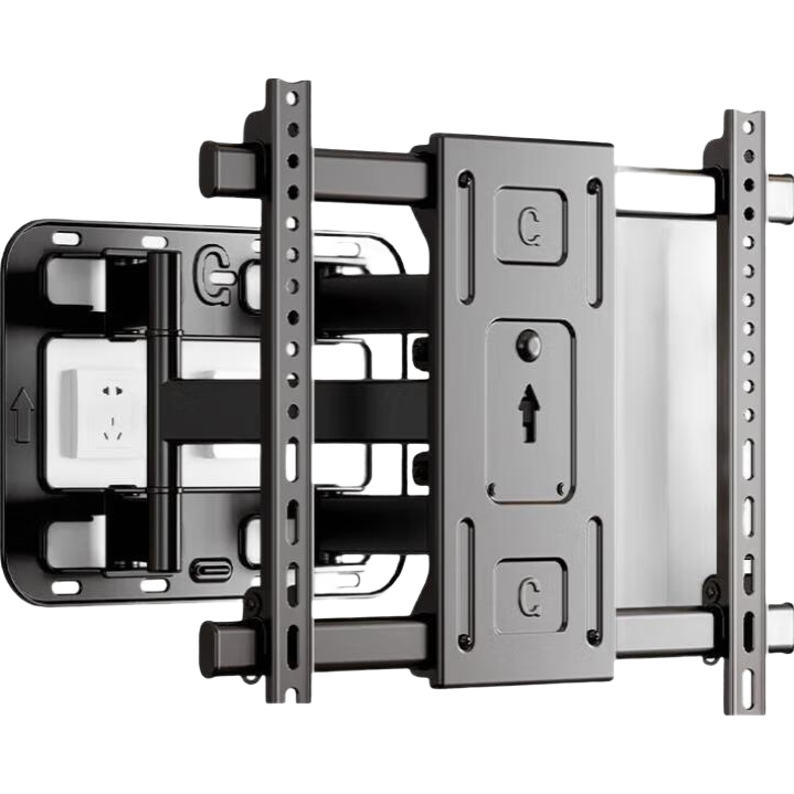 Beishi TV Wall Mount (50-90 Inches), Ultra-Thin TV Bracket, Rotating And Extendable Mount, Suitable for 75/85/86 Inch TVs, Extendable TV Stand