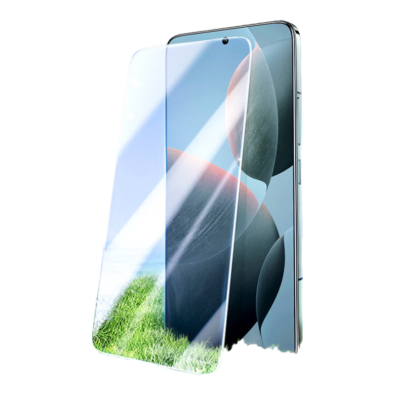 UGREEN Tempered Glass Screen Protector for Redmi K70, Anti-Blue Light, K70 Pro Champion Edition Phone Film, High Definition Full Glass, Shatterproof, Anti-Fingerprint, Anti-Sweat, Shockproof Electroplated Protective Film