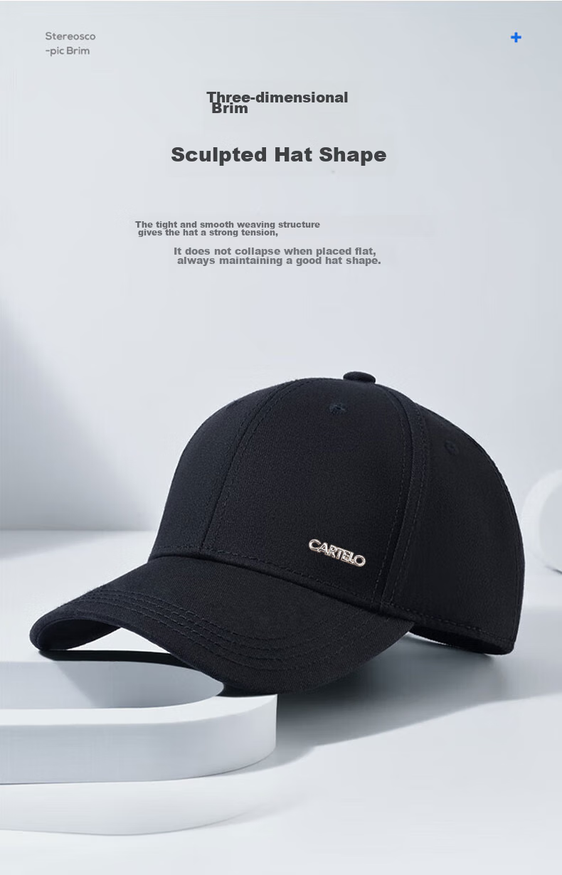 CARTELO Baseball Cap for Men And Women, All-Season Trendy Versatile Visor Hat, Outdoor Sun Protection Cap, Sunhat, Couple Style 5