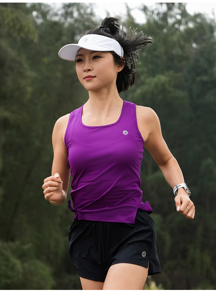 Bmai Bmai Running Sports Vest, Spring And Summer Jogging Training T-Shirt, Women's Student Physical Test Quick-Dry Sleeveless Tank Top for Wome 15