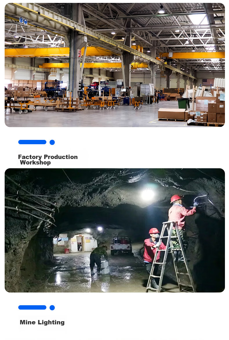 Xinya Explosion-Proof Light, LED Ceiling Light, IP65 Rated, Explosion-Proof Type for Factories And Warehouses, Gas Station Workshop Lighting, Explosion-Proof Floodlight, 50W 14