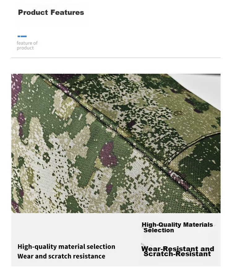 Pangdaidai Camouflage File Bag, Document Organizer, Office Meeting Handbag, 32*4*37cm 3