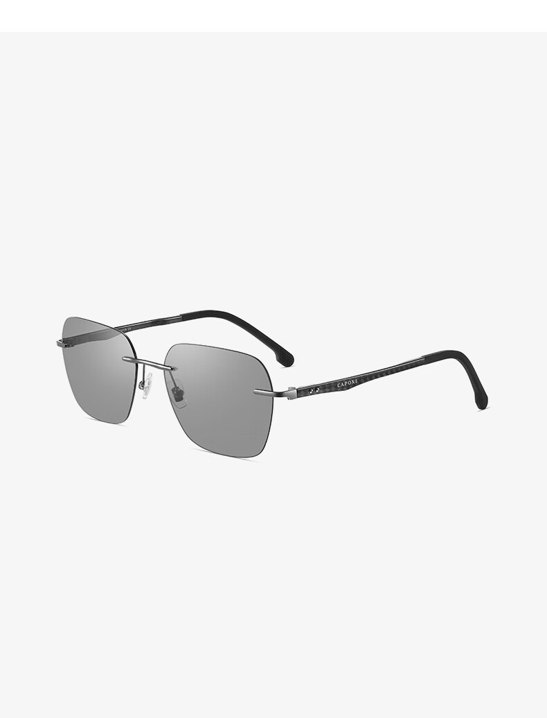 CAPONI Carbon Fiber Photochromic Sunglasses for Men, Polarized Sunglasses for Day And Night Use, Driving-Specific Glasses, UV Protectio 13
