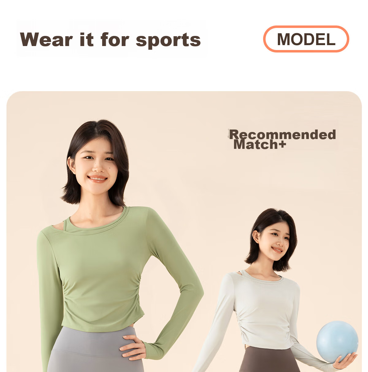361° Yoga Top for Women, 2024 New Long-Sleeve Fitness Wear, Autumn And Winter High-End Pilates Sports Top for Wome 18