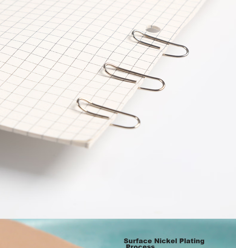DiLe Premium Series No. 3 Paper Clips, Silver Metal Binder Clips for Office Stationery And Financial Use, 100 Pieces/box, Pack of 10 Boxes, 2213 2
