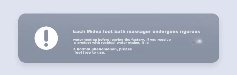 Midea Foldable Foot Soaking Bucket with Constant Temperature Heating, Warm Foot Bath, Massage, Portable Foot Warmer, Foot Washing Basin, Mid-Autumn Festival Gift, Birthday Present for Boyfriend Or Girlfriend ZS108 3