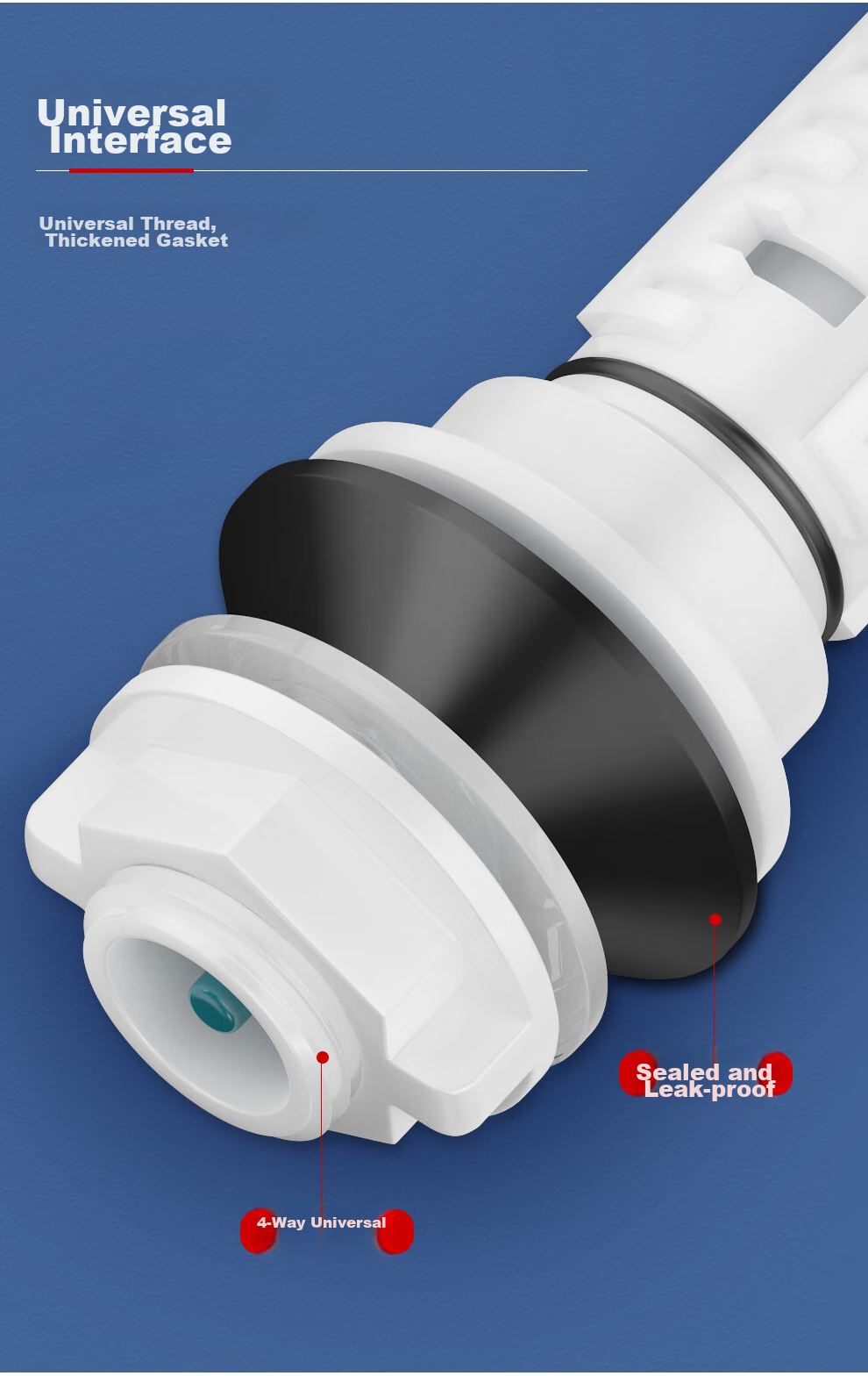 CVBAB Toilet Inlet Valve, Toilet Accessories, Universal Water Inlet Valve for Toilet Tank, Water Supply Valve for Flush Toilet CV-J01 16