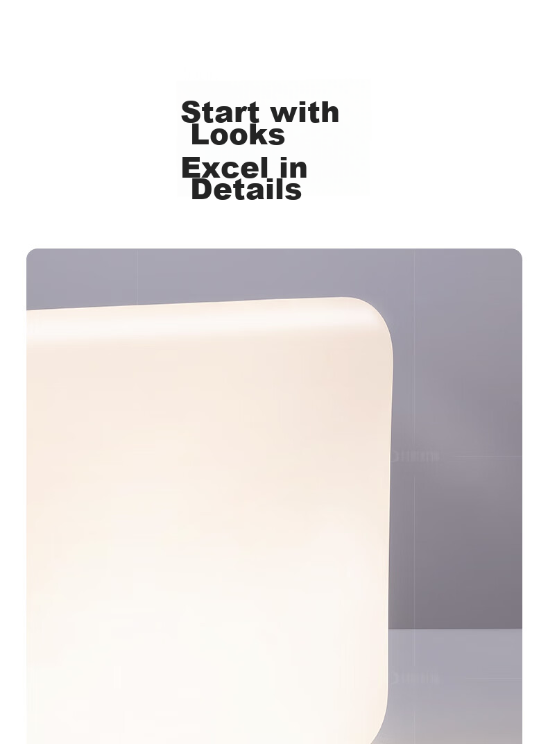 Yueying Linzhiguang Floating Light, Ultra-Bright 4th Generation Eye Protection, Living Room Ceiling Light, Cream-Style Main Lighting Fixture 28