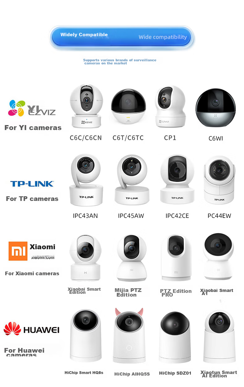 Trendsetter Suitable for Yingshi Camera Bracket C6c/c7/h6/h6c/h7c/cp1/xp1, Surveillance Fixed Wall-Mounted Hanging Inverted Installation Bracket 2