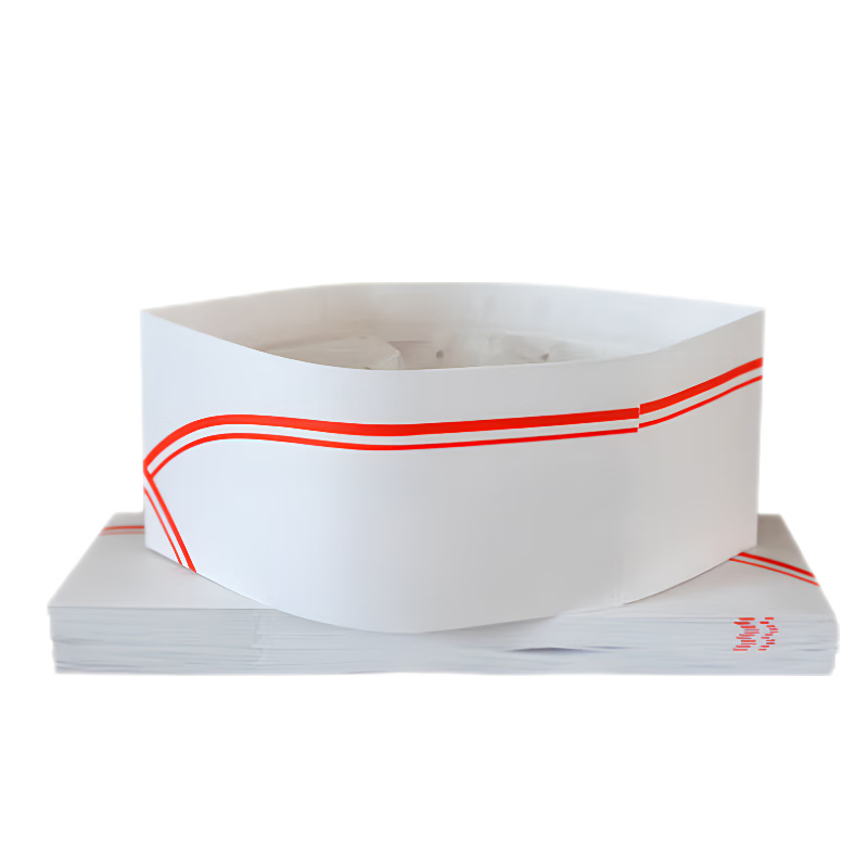 BAIGE Chef's Hats [120 Pieces/pack], Disposable Kitchen Aprons, Breathable And Oil-Proof for Catering, Durable And Unisex, CW219210