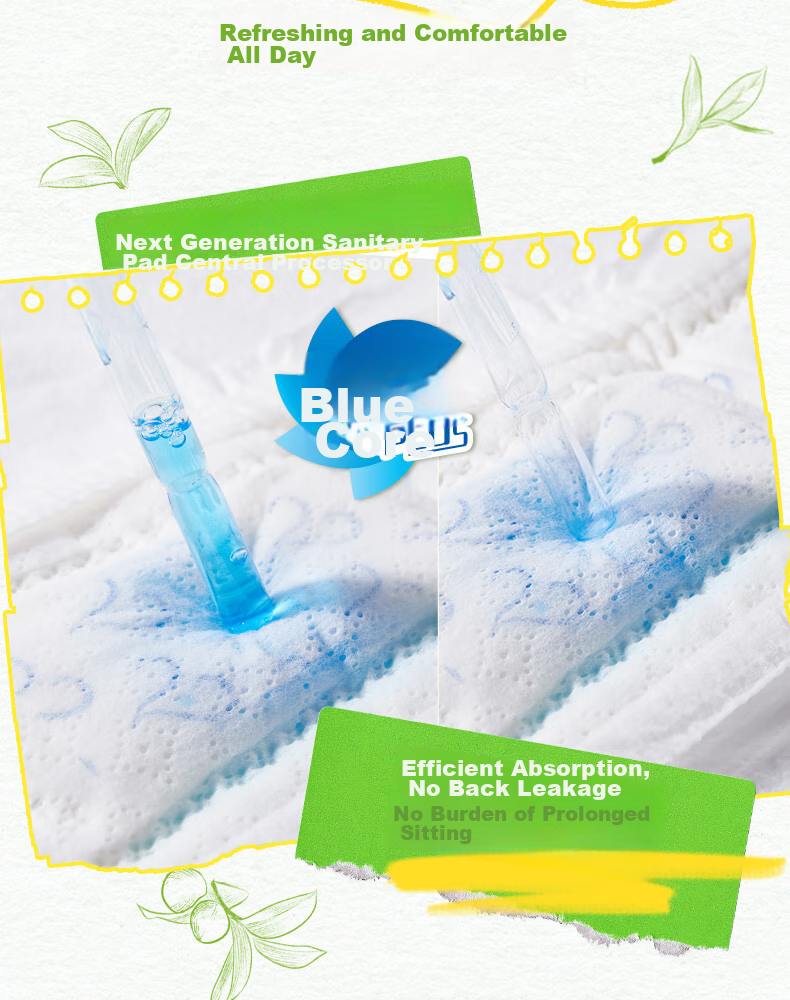 ABC Australian Tea Tree Extract Ultra-Thin Breathable Overnight Sanitary Napkins, Sold by JD, Menstrual Pads, 280mm*8 Pieces 6