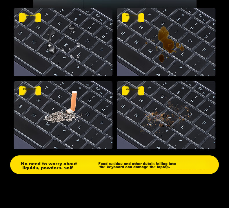 DiyiGongfang Keyboard Cover Dust-Proof Film Suitable for Honor MagicBook 14/14pro/V14/X14/X14pro Laptops, Ultra-Thin Nano Antibacterial TPU Protective Film for Keyboard 6