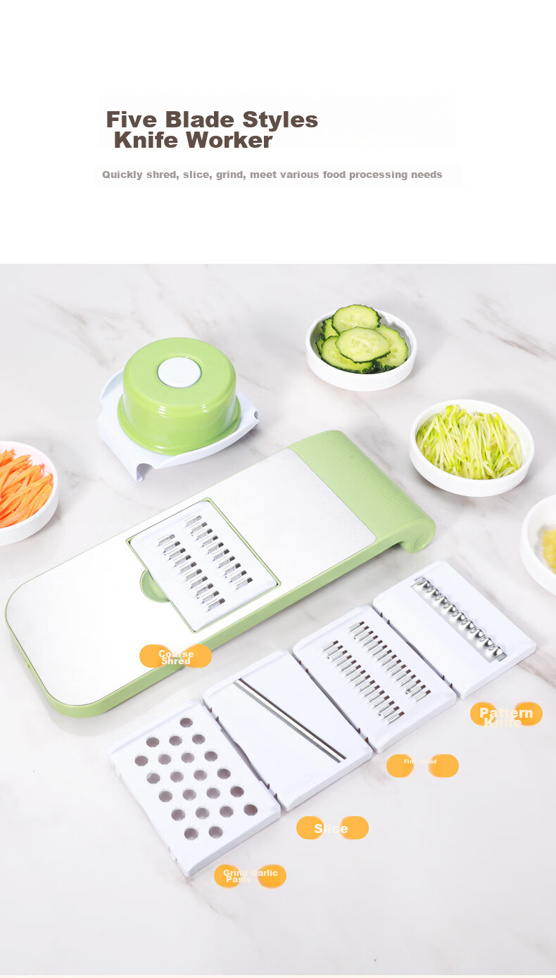 MAXCOOK Potato Slicer, Wavy Potato Cutter, Sweet Potato Waffle Cutter, French Fries Cutter, Slicer MCD1146 5