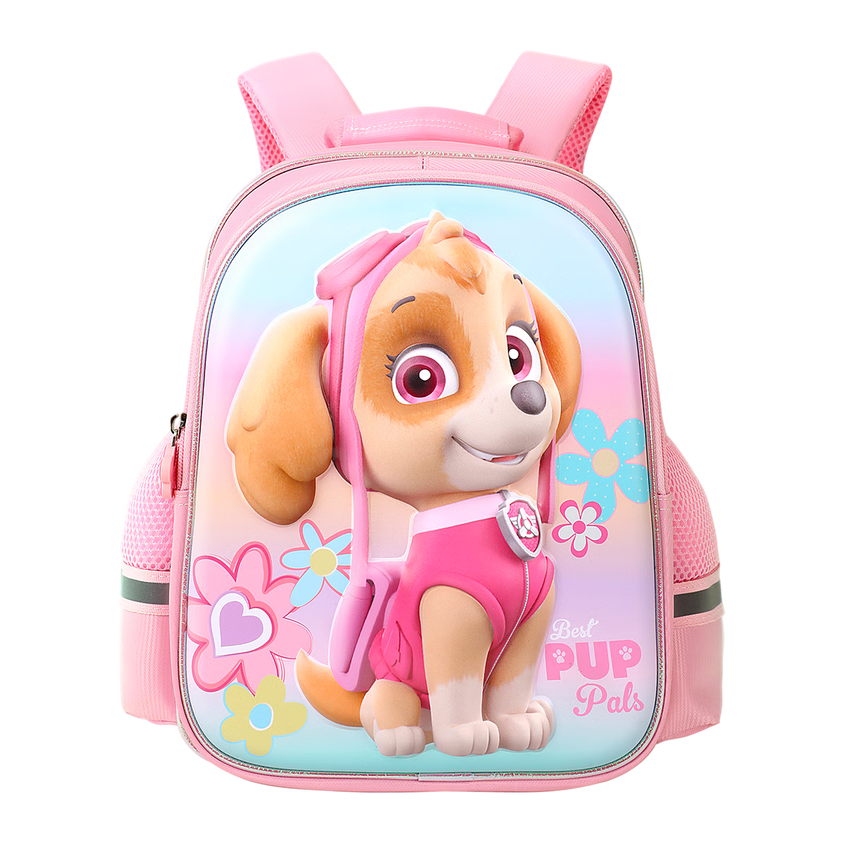 PAW PATROL Kindergarten Backpack, Lightweight Breathable Large Capacity Chest Buckle Shoulder Bag for Children Aged 3-6, Women's Style