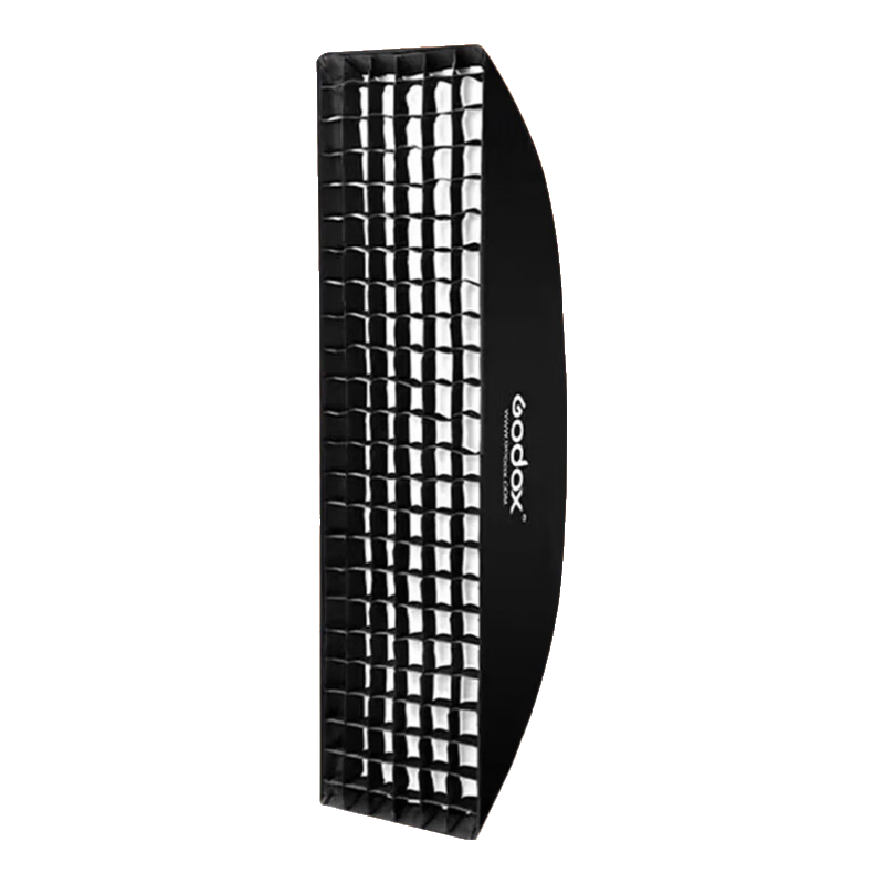 Godox 30x120cm Rectangular Grid Softbox with Bowens Mount Studio Flash Lighting Accessory Detachable Grid Softbox [Official Standard]