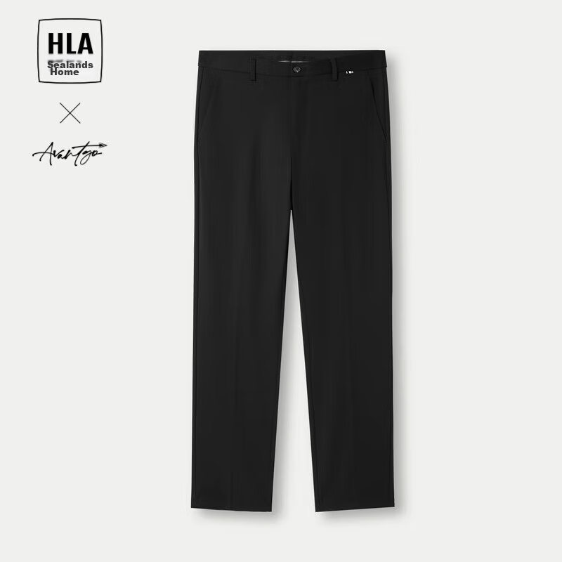 HLA Men's Dress Pants, Large Size, Light Business Fashion Series, Commuter Casual Trousers for Me
