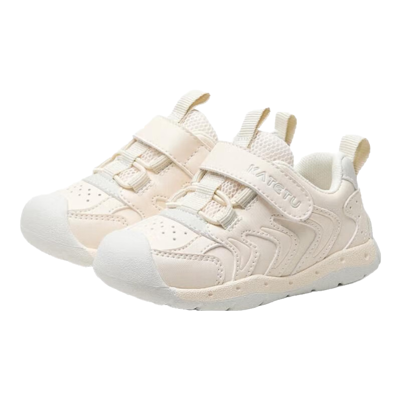 Carter Rabbit Baby Toddler Walking Shoes Spring New Children's Shoes Kindergarten Kids White Shoes 1-3 Years Functional Stable Shoes X4CE024