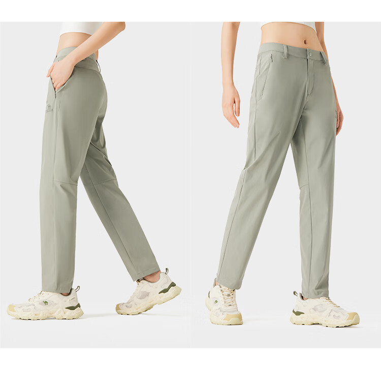 CAMEL Outdoor Quick-Dry Sun Protection Pants, UV-Resistant, Elastic Breathable Straight-Leg Pants, A14BAEO061 32