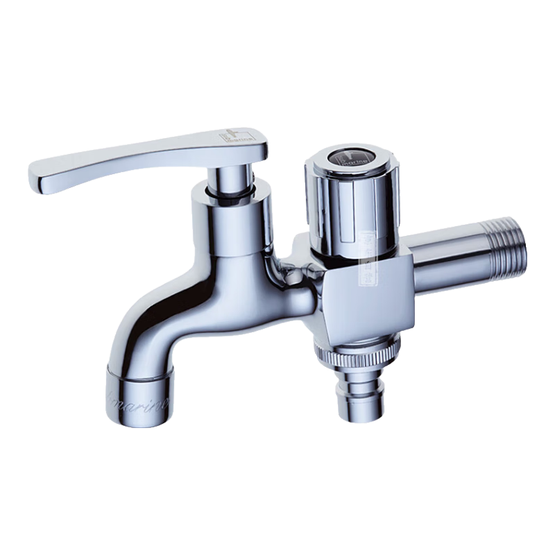 Submarine LS2 4/6 Points Quick-Open Single Cold Dual-Use Faucet Mop Pool/washing Machine Faucet Dual-Use Spout Anti-Splash Water