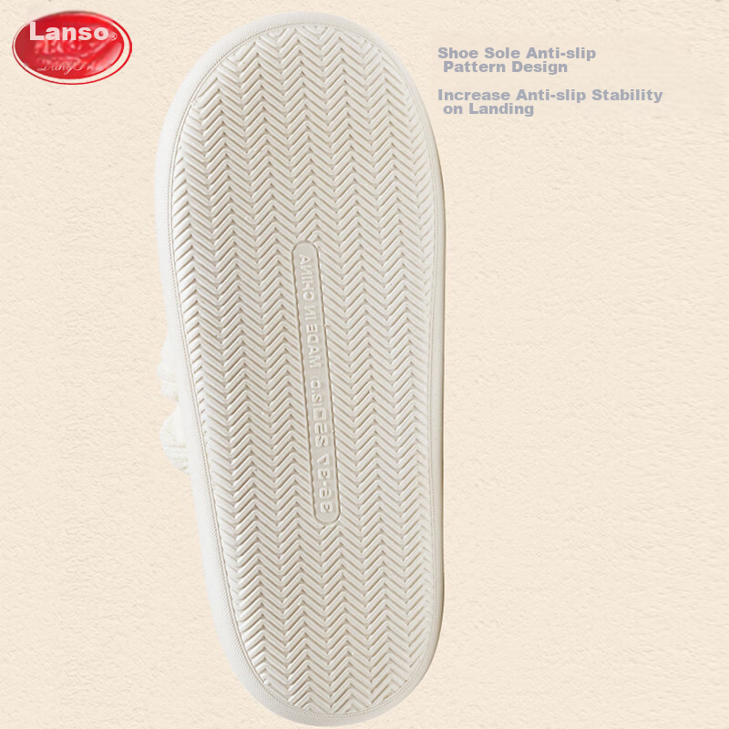 Langsha Linen Slippers for Women, Outdoor Wear, Internet Celebrity Style, 2023 Home Thick-Soled Versatile Non-Slip Cute Household Cotton And Linen Slippers for Wome 4
