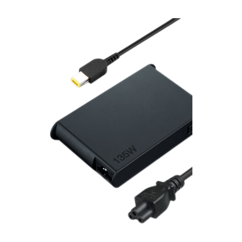 Lenovo Original Savior Laptop Charger for Xiaoxin Rui 7000 Y7000 Y700, Computer Power Adapter Cable, 135W Square Port Slim Design, 20V 6.75A
