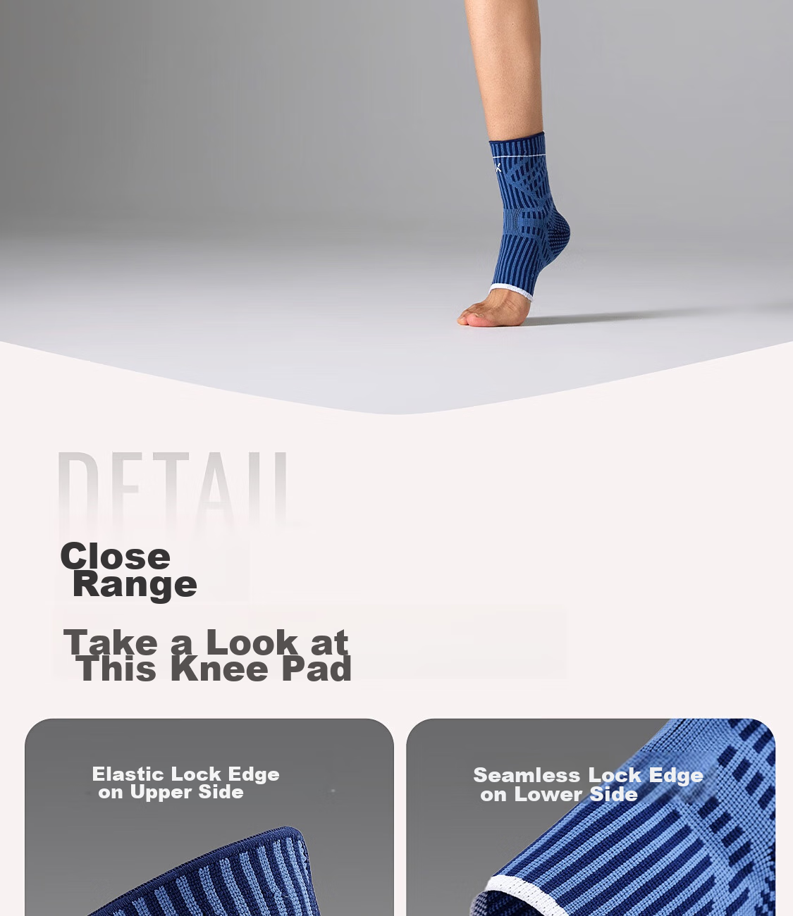 Keep Ankle Ligament Injury Sports Basketball Football Anti-Sprain Fixation Brace Ankle Joint Protection Sleeve [Single Pack] 19