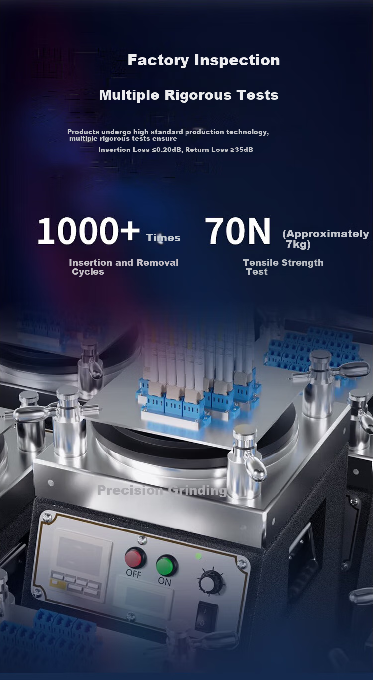 HAILE 10 Gigabit Fiber Optic Patch Cable LC-LC Multi-Mode OM3 Single-Mode Dual-Core Branching Cable Low Smoke Zero Halogen LSZH Low Loss A-Grade Fiber Core 10 Meters HT-2LC 6