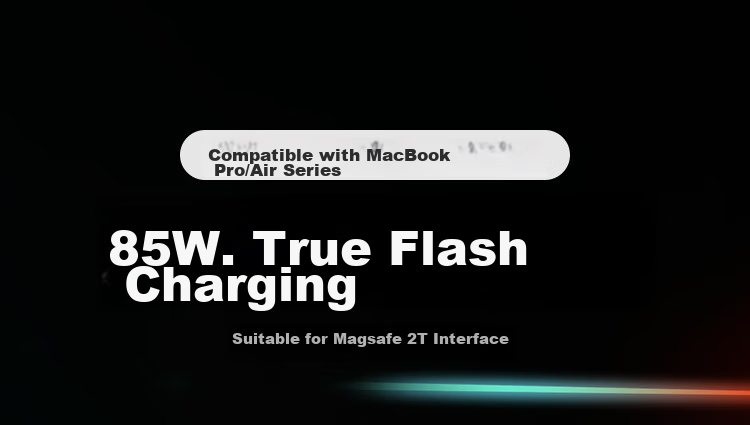 UGREEN Compatible Apple Laptop Charging Cable, 85W Compatible with 65W/45W Magnetic Fast Charging Cable, MagSafe2 Power Cord, Type-C Adapter T-Shaped Interface, MacBook, 2 Meters 1