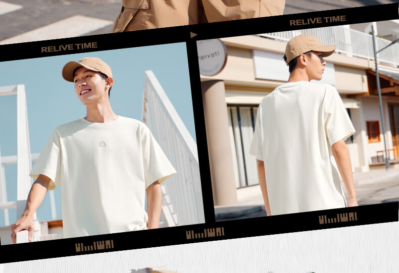 361° Men's Short-Sleeve T-Shirt, Summer New Style, Sports Running Loose Casual Trendy Men's Tee, Half Sleeve, 652519106-2 36