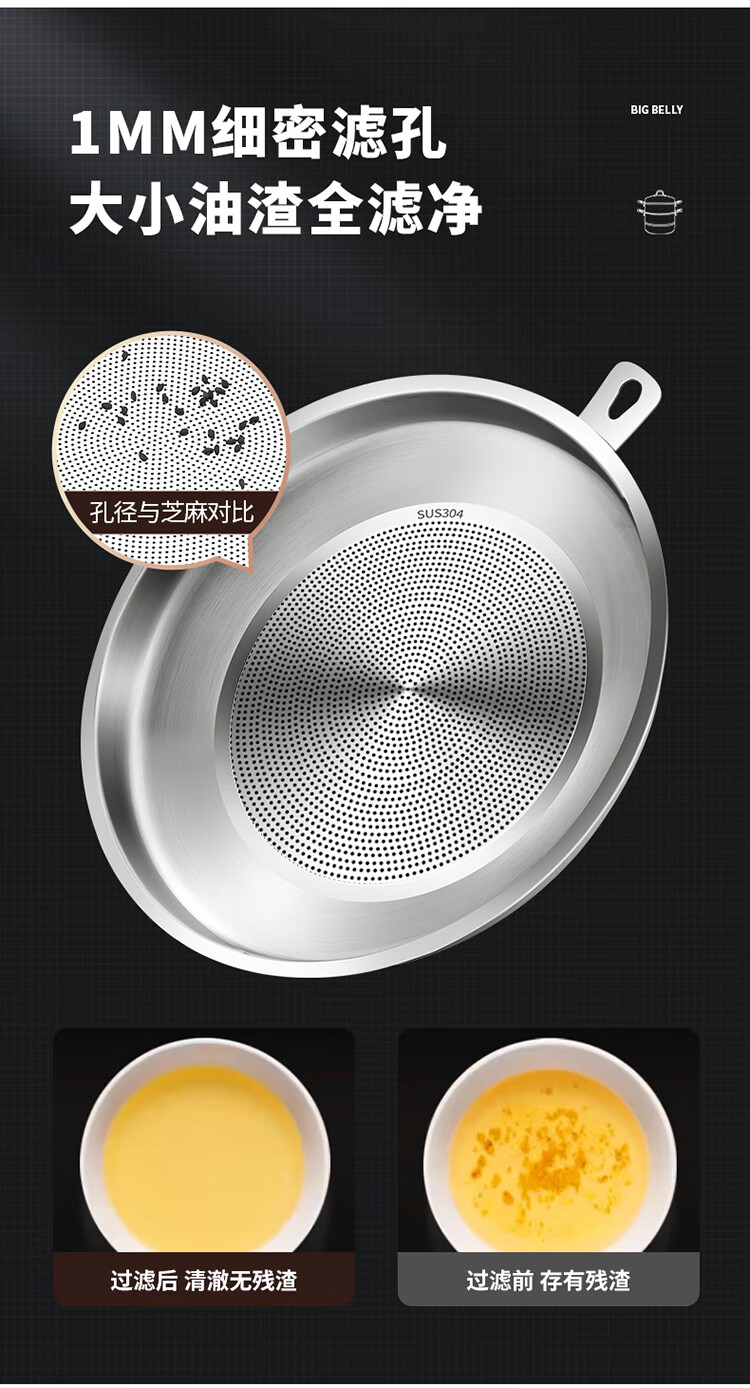 Maxcook 304 Stainless Steel Lard Container Seasoning Bowl, Lard Bowl Seasoning Jar Condiment Pot, 2.8L with Lid MCWA9004 2