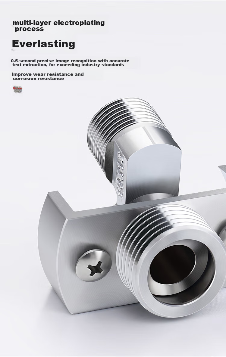 Larsd Shower Head Universal Elbow Full Copper Connector Mixing Valve Reducer Eccentric Angle Adjustable Coupling, 1 Piece Set T51 9