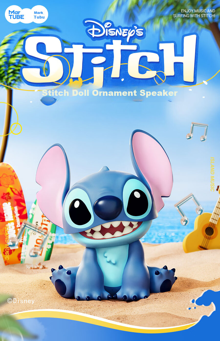 MARtube Stitch Bluetooth Speaker, Desk Speaker Collaboration, Practical Peripherals, Wedding Gifts, Housewarming Presents, Creative Graduation Gifts for Boys, Men, Boyfriends, Girls, Birthday Gifts 1