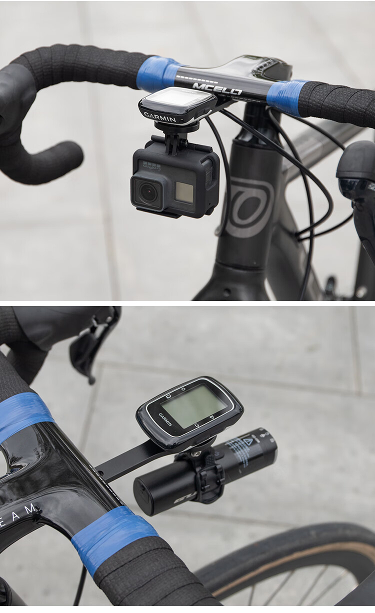 GUB 653 Code Table Rack, Aluminum Alloy Road Bicycle Integrated Handlebar Bracket, Sports Camera And Bike Light Extension Mount 13