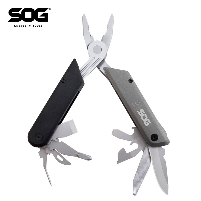 SOG Multi-Functional Tool Pliers, Tactical Pen-Shaped Folding Knife, Outdoor Survival Emergency Rescue Equipment Q3 Series