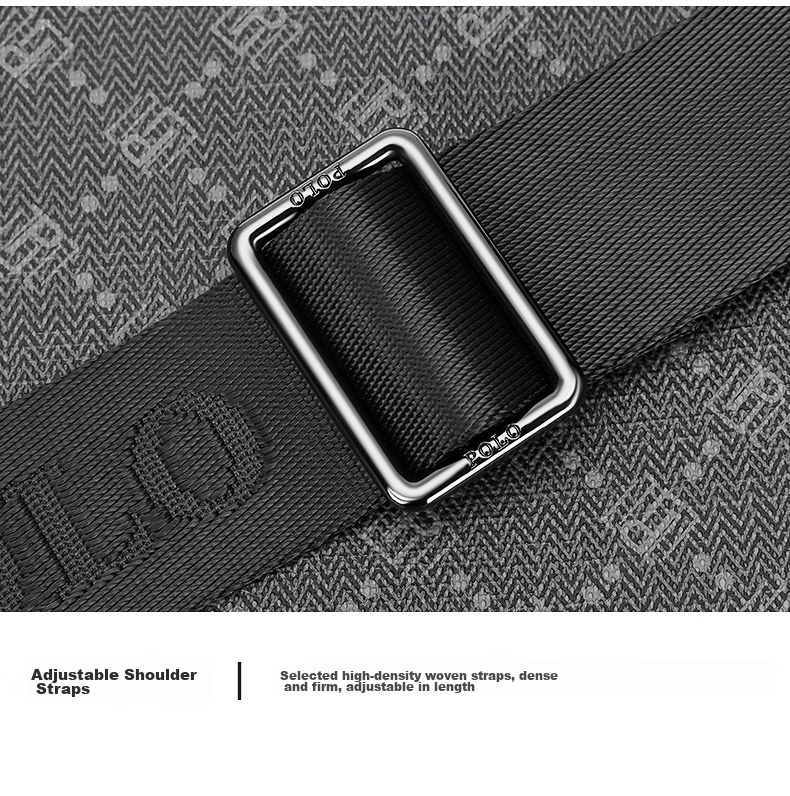 POLO Travel Bag, Men's Handbag, Luggage Bag, Gym Bag, Business Trip Large Capacity Suitcase, Storage Bag, Black 23