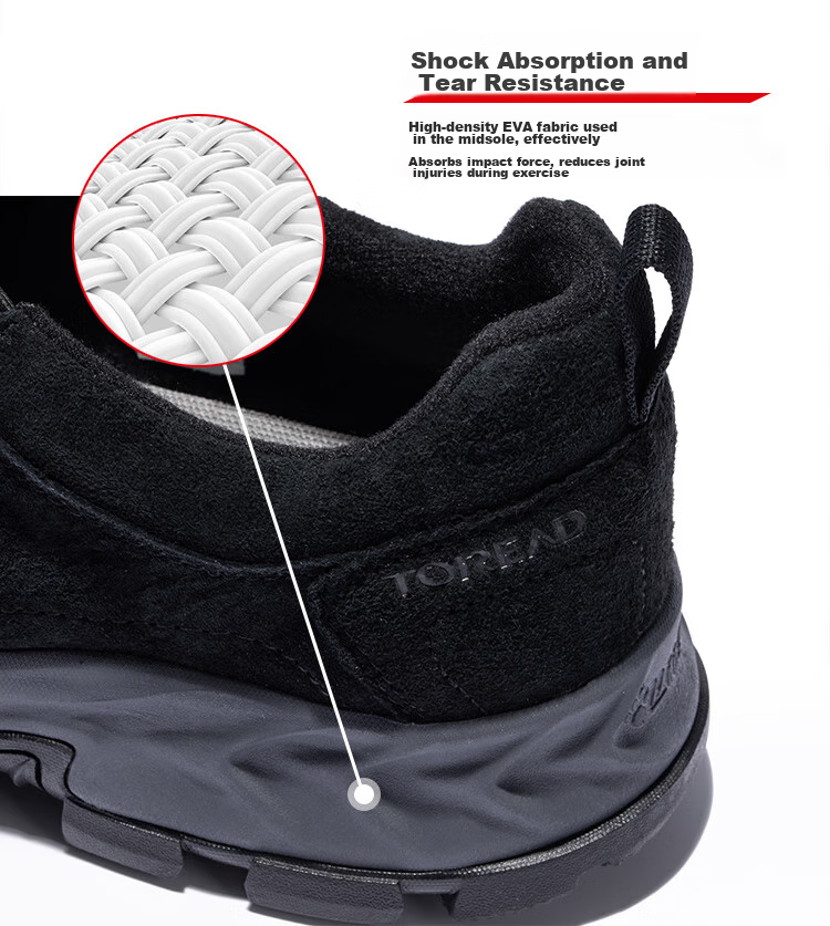 TOREAD Casual Shoes, Autumn And Winter Men's Slip-On Outdoor Non-Slip Warm Grip Hiking Shoes TFRRCM91913 7