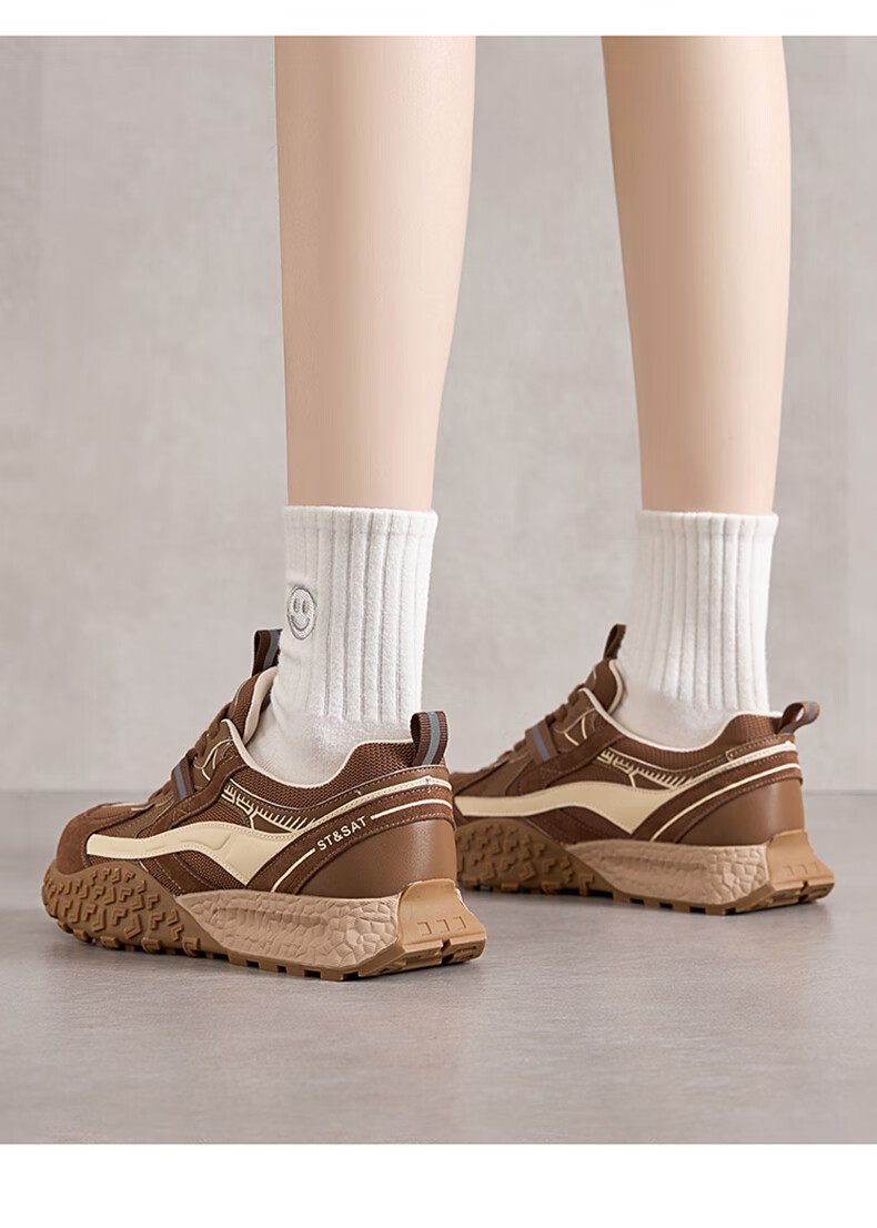 Saturday Lightweight Soft-Soled German Training Shoes Women Versatile Fashion Comfortable Casual Sports Travel Shoes Yellow Size 35 10