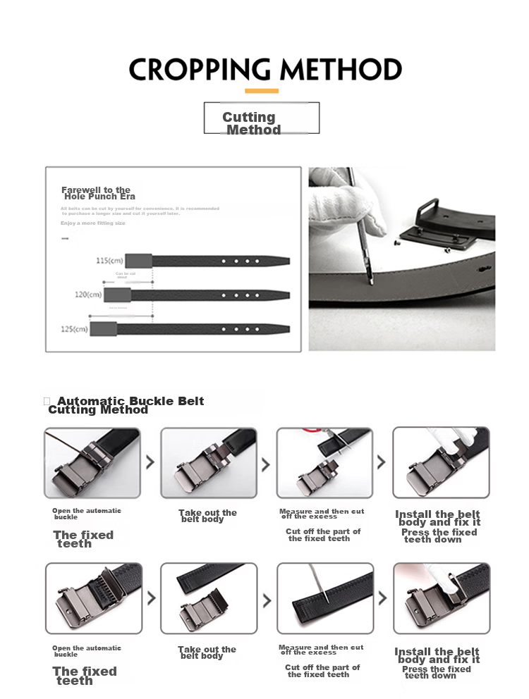 CROCODILE Genuine Top-Grain Leather Women's Pin Buckle Belt, Versatile Waistband, Birthday Gift for Girlfriend, T1806 Black 15